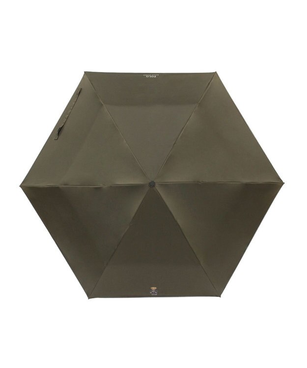 MOONBAT 【遮光率100％/遮熱/UV/自動開閉】POLO RALPH LAUREN（ポロ ラルフローレン）晴雨兼用日傘  ポロベア 折りたたみ傘 ユニセックス カーキー