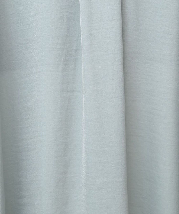 Green Parks ・ＳＵＧＡＲ　ＳＰＯＯＮ　サテンオーバーシャツチュニック Green