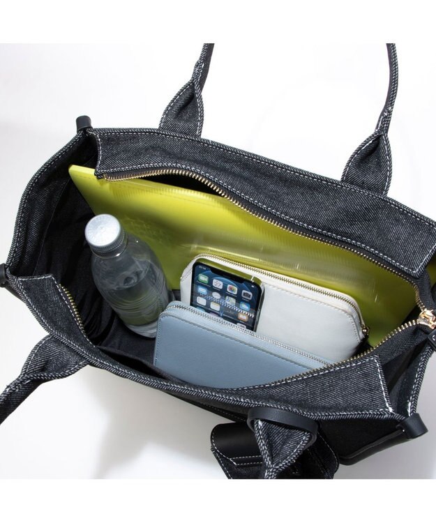 LA BAGAGERIE コットンクラシック2WAYトート Mサイズ インディゴデニム