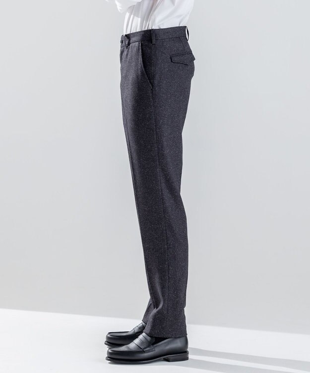 JOSEPH HOMME 新素材【セットアップ対応】カラーネップストレッチ　 テーパードパンツ / CITY グレー系