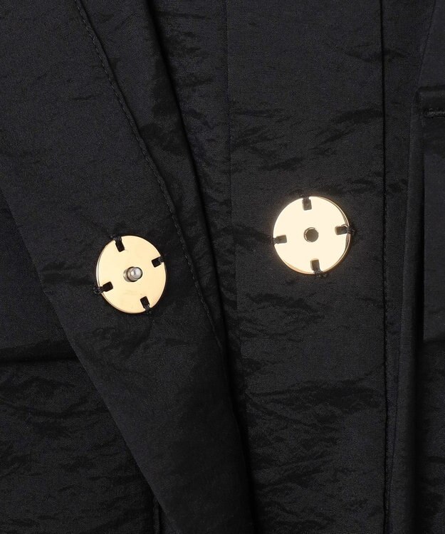 BEIGE， 【洗える】LANTANA / ビックポケットノースリーブブルゾン Black