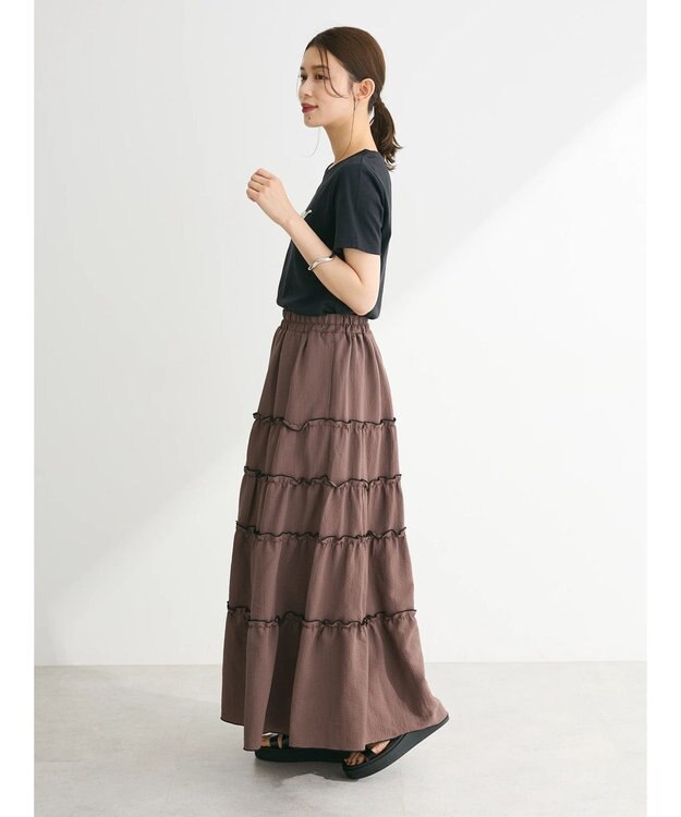 Green Parks ・swing by パールロゴTEE Black