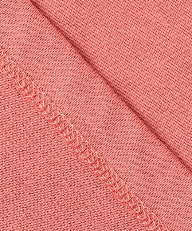 Feroux 【UVケア】ジョーゼットフレアスリーブ Tシャツ ピンク系