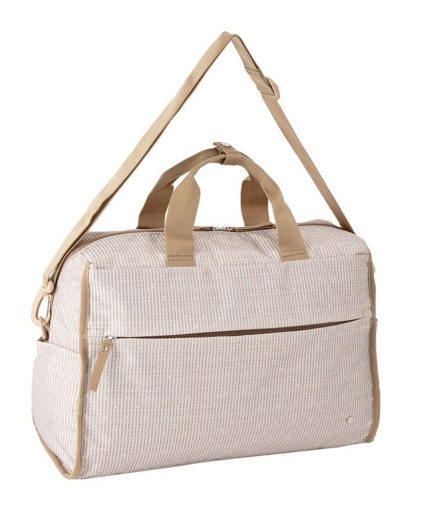 ACE BAGS & LUGGAGE hiromichi nakano フェズリ ボストンバッグ  17525 ヒロミチナカノ ベージュ（ドット）