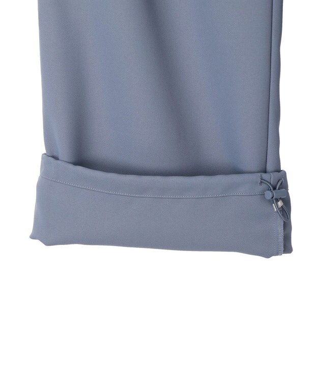 earth music&ecology 裾ドロストパラシュートパンツ Grayish Blue