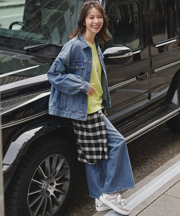 23区 【VERY3月号掲載】レザー スニーカー シルバー系