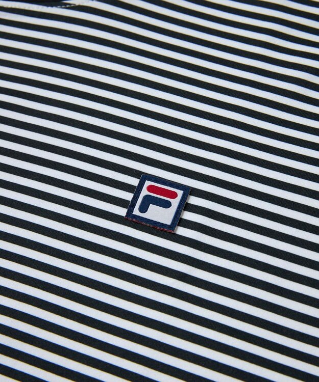 OP／FILA 【FILA】ボーダーラッシュスーツ ブラック