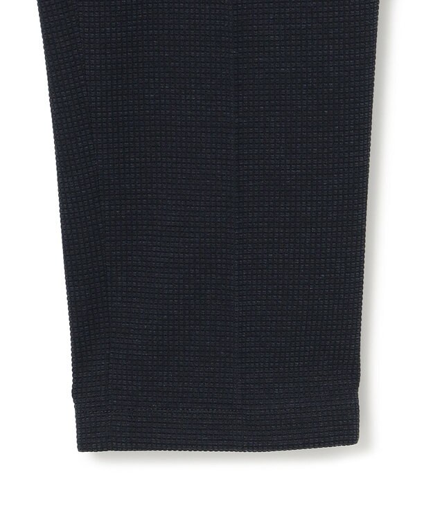 JOSEPH HOMME 新素材【通気性/ストレッチ】グリットタックジャージー / ドロスト付きテーパードパンツ PEGG CONVERTIBLE ネイビー系