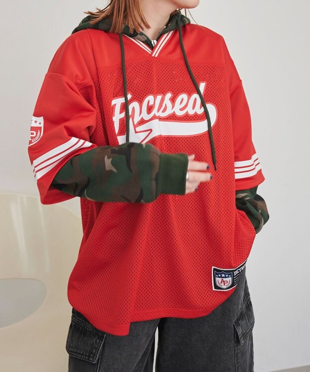 WEGO ゲームデザインビッグT レッド