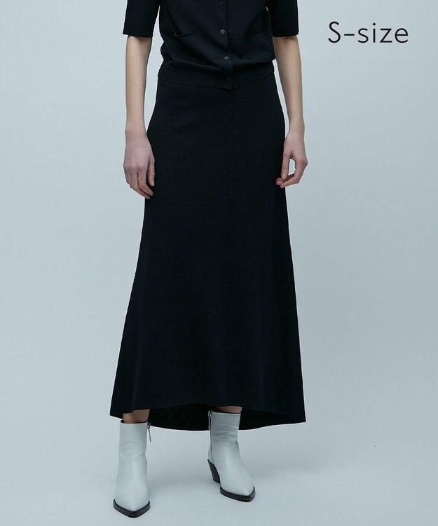 BEIGE， 【S-size】VALOIS / ニットスカート Navy