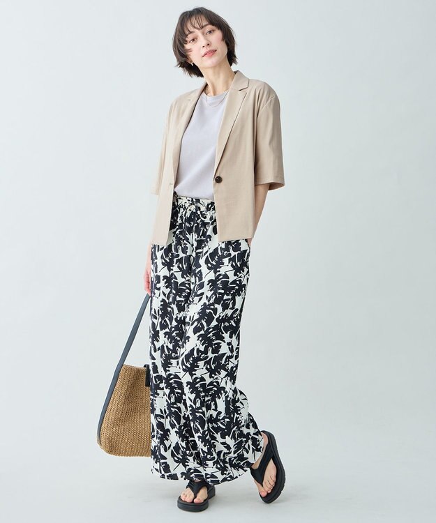 ANY 7daysデイリーリラックスジャケット ベージュ