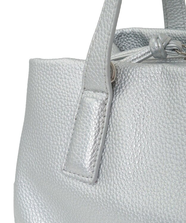 AMERICAN HOLIC パーテーション2WAYボストンバッグ Silver