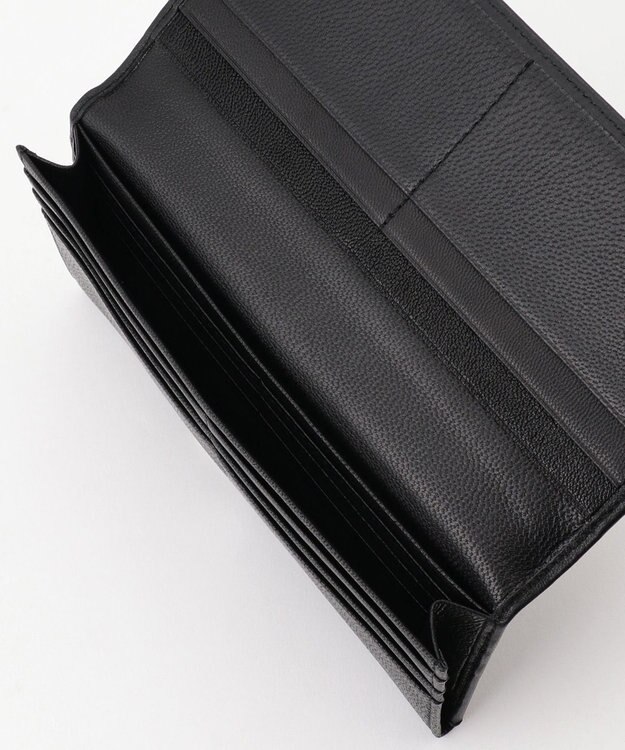 J.PRESS MEN 【MORPHO×J.PRESS】シープゴート 長財布(ササマチ束入・小銭入れなし) ブラック系