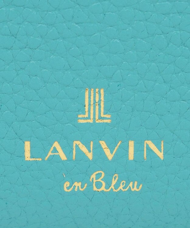 LANVIN en Bleu リュバン 二つ折り財布 ブルー