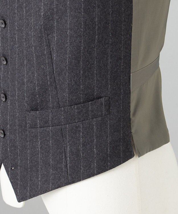 GOTAIRIKU 【MARLING&EVANS】FLANNEL スリーピーススーツ グレー系1