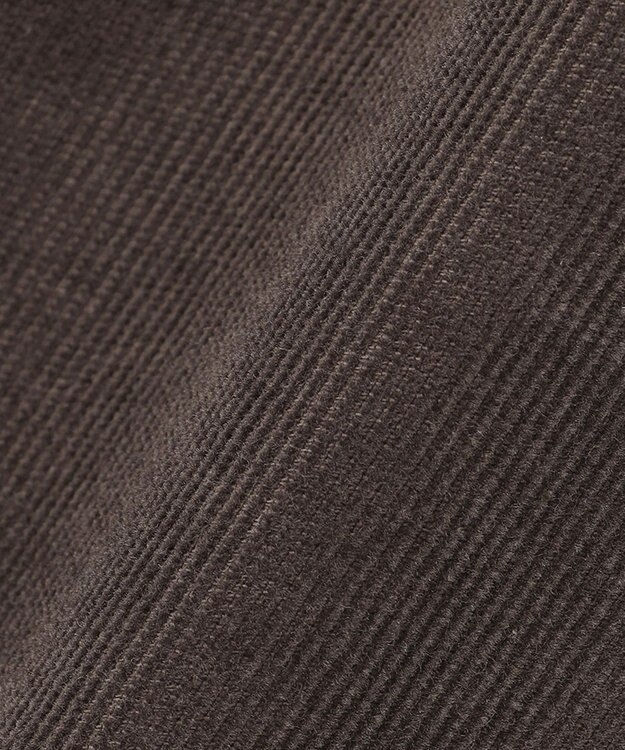 23区 【SLOW】ストレッチ コーデュロイ ストレート フレア パンツ ブラウン系