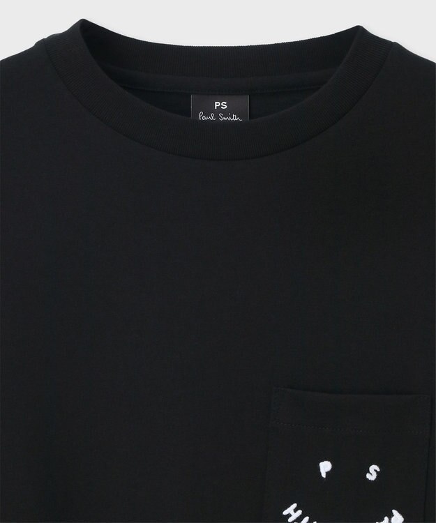 Paul Smith Happy ロングスリーブTシャツ ブラック
