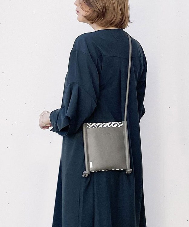 ROOTOTE 3087【キレイめトート】LT.サコッシュ.ジャガードモノグラム-A 02：グレー