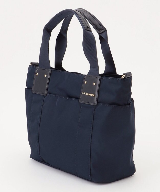 LA BAGAGERIE 2WAYナイロンミニトート ネイビー