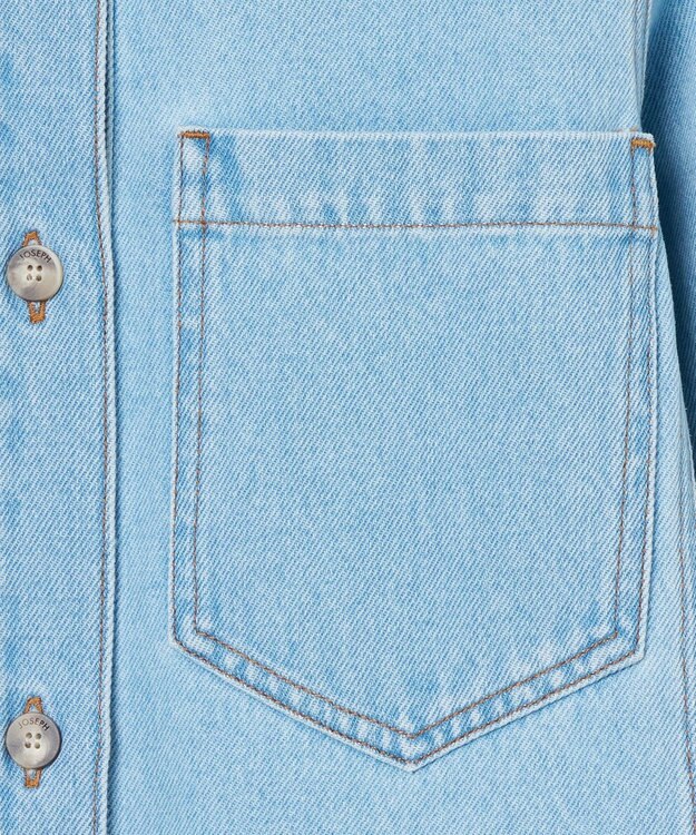 JOSEPH ライトデニム　ドレス Ice Blue