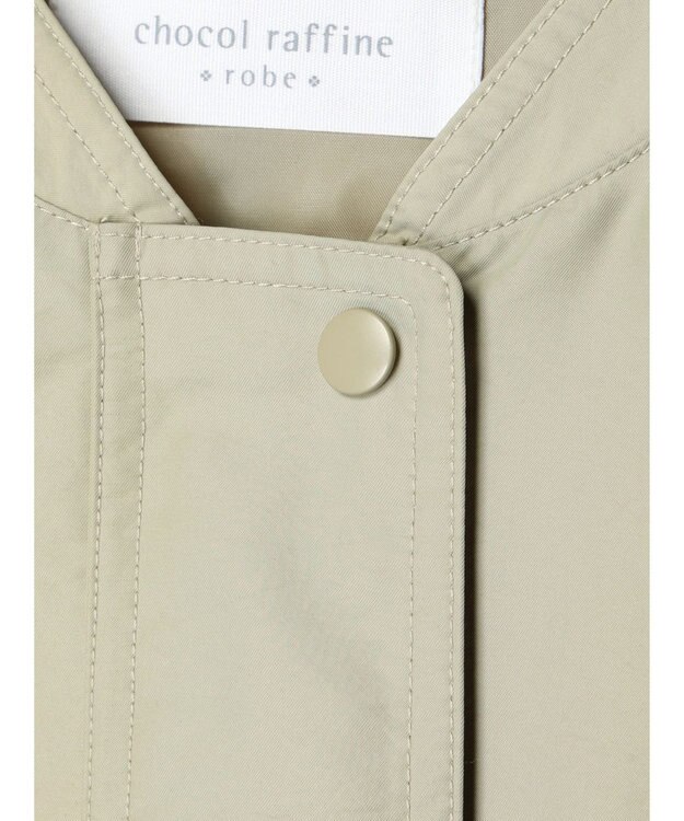 Green Parks 撥水加工　裾ドロストブルゾン Khaki