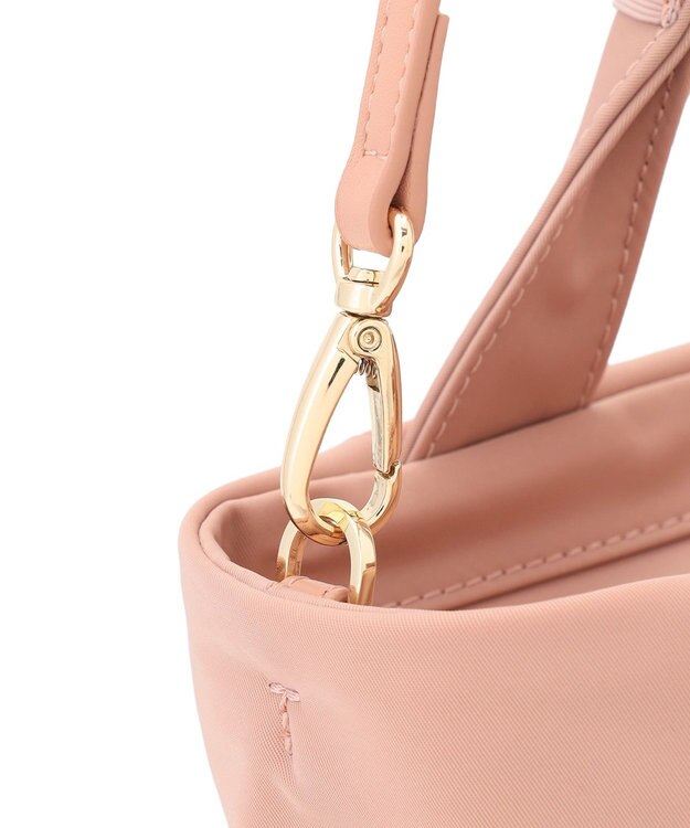 TOCCA RIBBON CUBE NYLON MINI TOTE ミニトートバッグ ピンク系