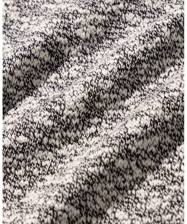 JOSEPH ABBOUD MOUNTAIN 【洗える・イタリア糸使用】 コットンスラブ ニット ブルゾン ネイビー系1