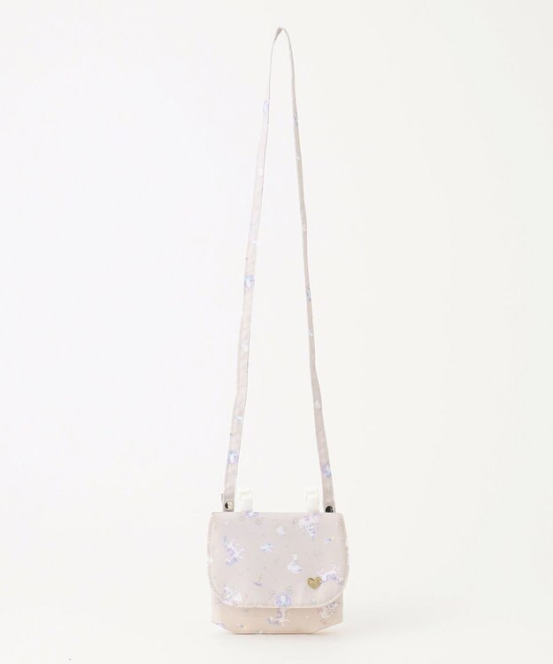 ANY KIDS 夢カワ ポケット ポシェット ピンクベージュ