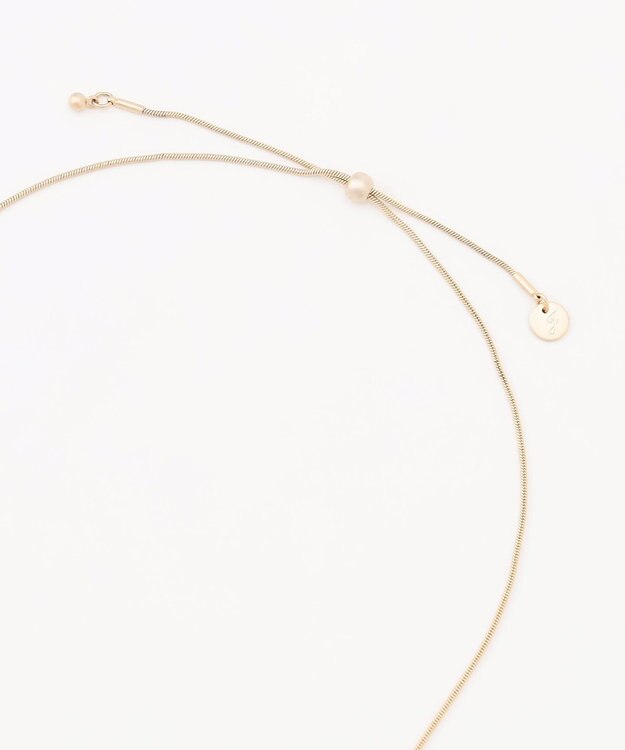 自由区 スワール ネックレス マットゴールド