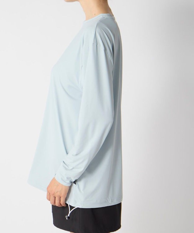 OP／FILA 【Ocean Pacific】ラッシュロゴTシャツ ライトブルー