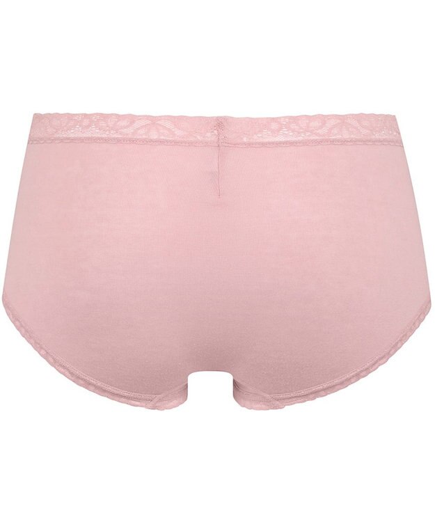 Wing ショーツ 綿混(身生地部) やさしい肌あたり 【デイリーフィット やわらかコットン】 はきこみ丈ふつう EC2330 ウイング／ワコール ロマンピンク