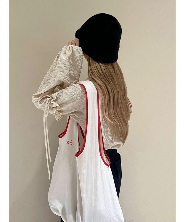 Green Parks パイピング配色バック Red