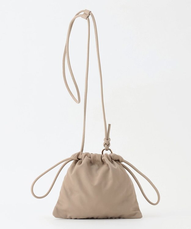 UNFILO ミニ ショルダーバッグ ベージュ