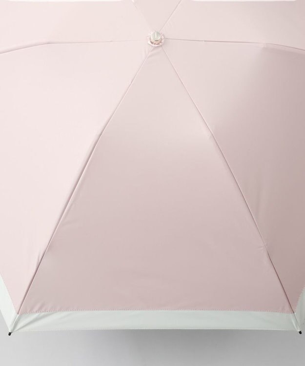 AURORA 【WEB限定】 バイカラー晴雨兼用傘（折りたたみ・クイックオープン） ピンク