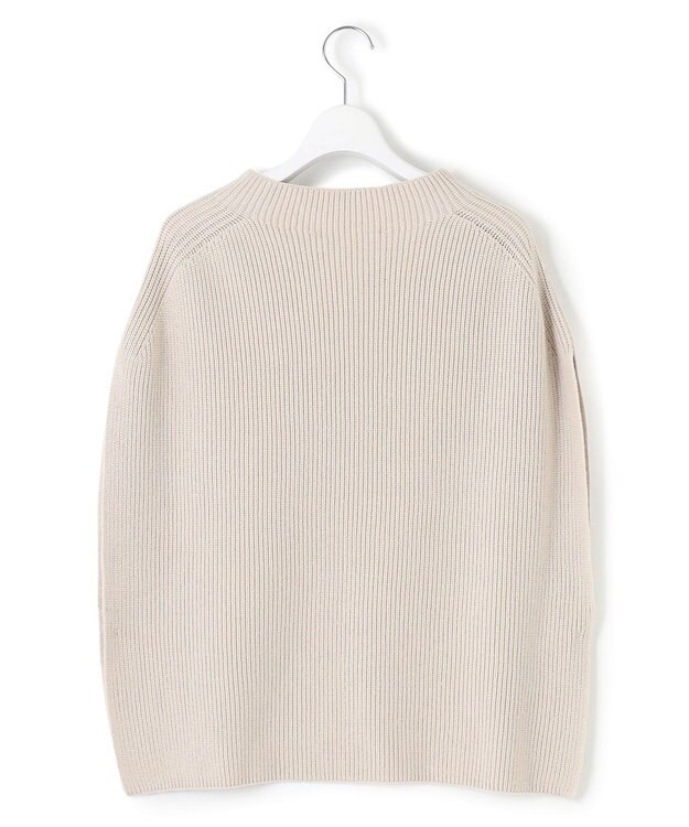 23区 【洗える】コットンリリー モックネックニットベスト ライトグレー系