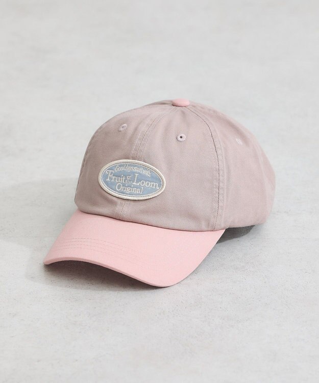 Green Parks ■ＦＲＵＩＴ　ＯＦ　ＴＨＥ　ＬＯＯＭ　２トーンキャップ Pink