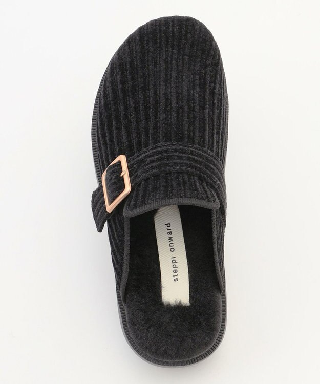 steppi 【洗える】厚底クロッグシューズ ブラック