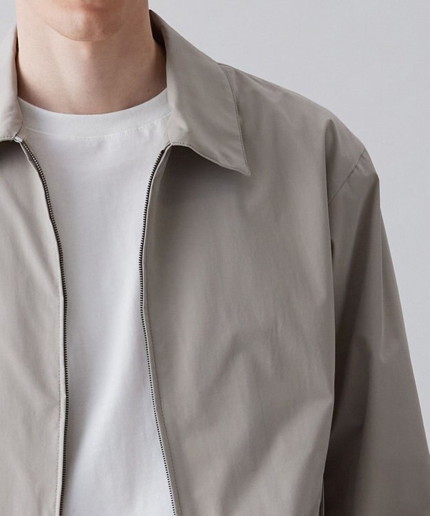 UNFILO MENS FINE MOVE ショートスウィングトップブルゾン ベージュ