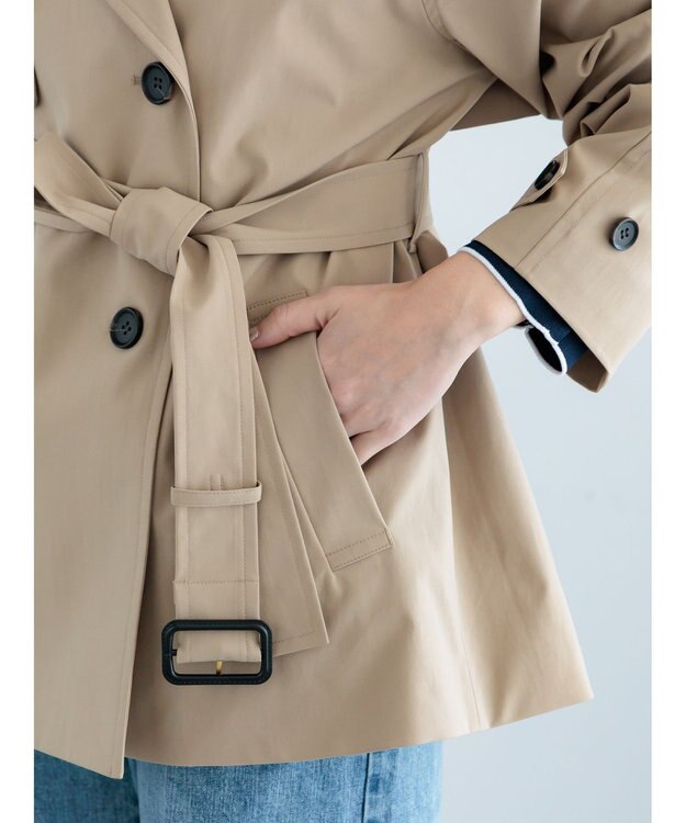 Te chichi ミドルトレンチコート ベージュ