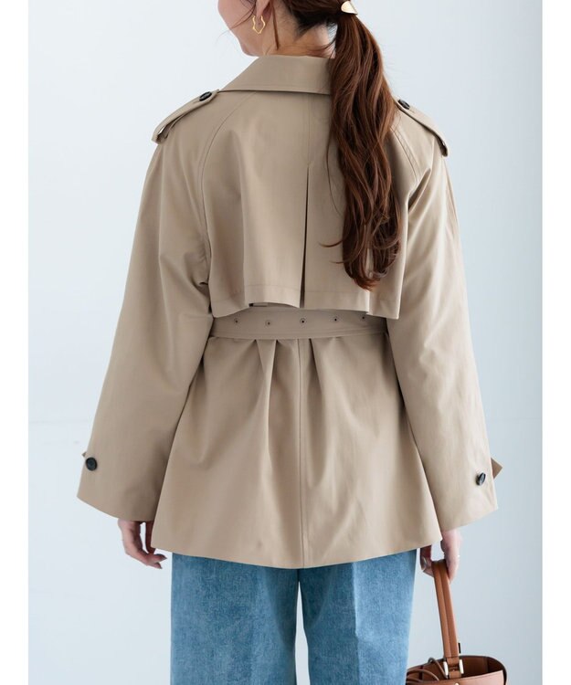 Te chichi ミドルトレンチコート ベージュ