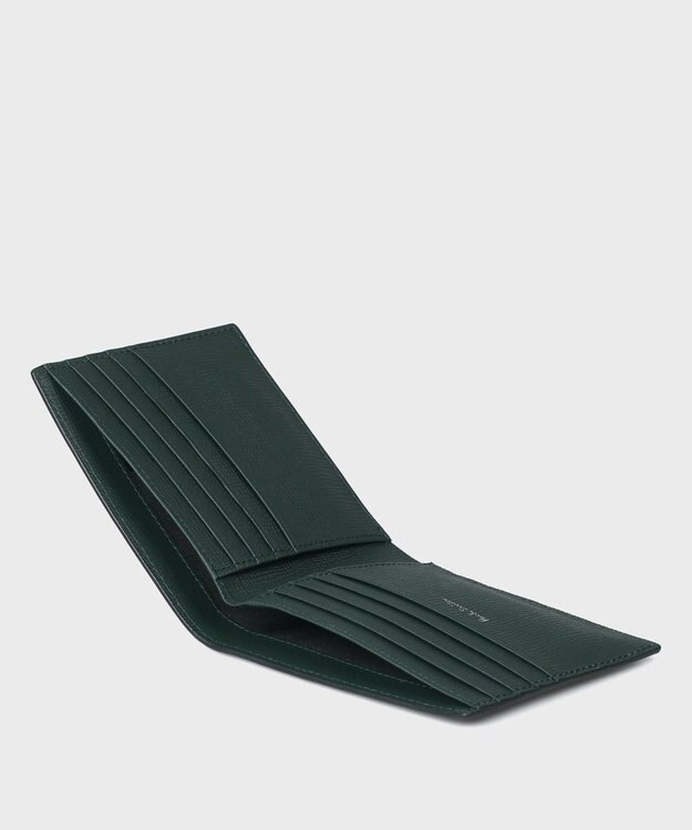 Paul Smith メタルクロップドロゴ 札入れ ダークグリーン