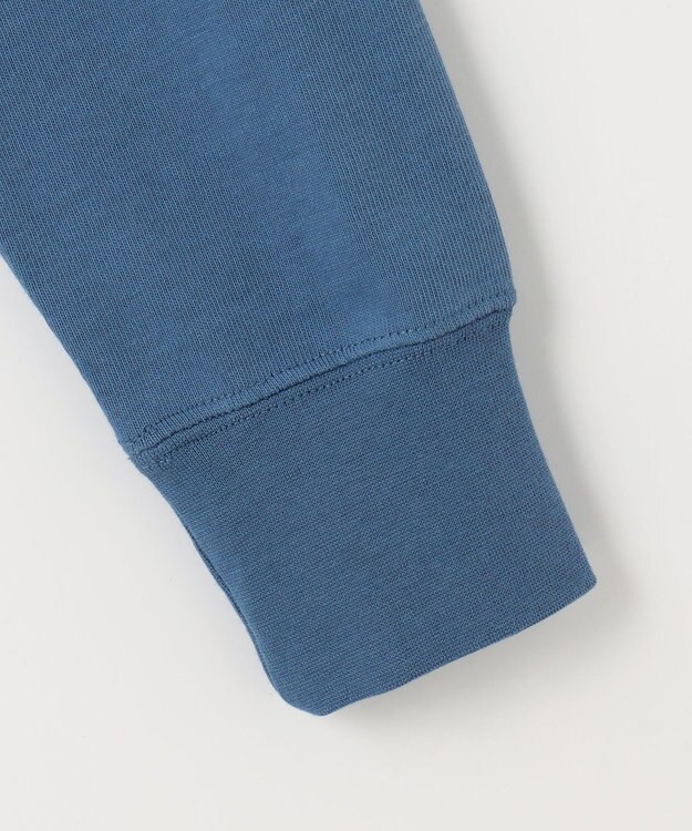 J.PRESS KIDS 【140-170cm】襟ストライプ ブロッキングポロシャツ ブルー系2