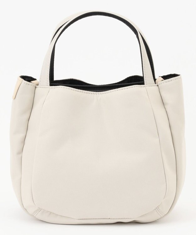 Y'SACCS 【ムック本掲載】ナイロンボンディング2WAYトート　SSサイズ アイボリー