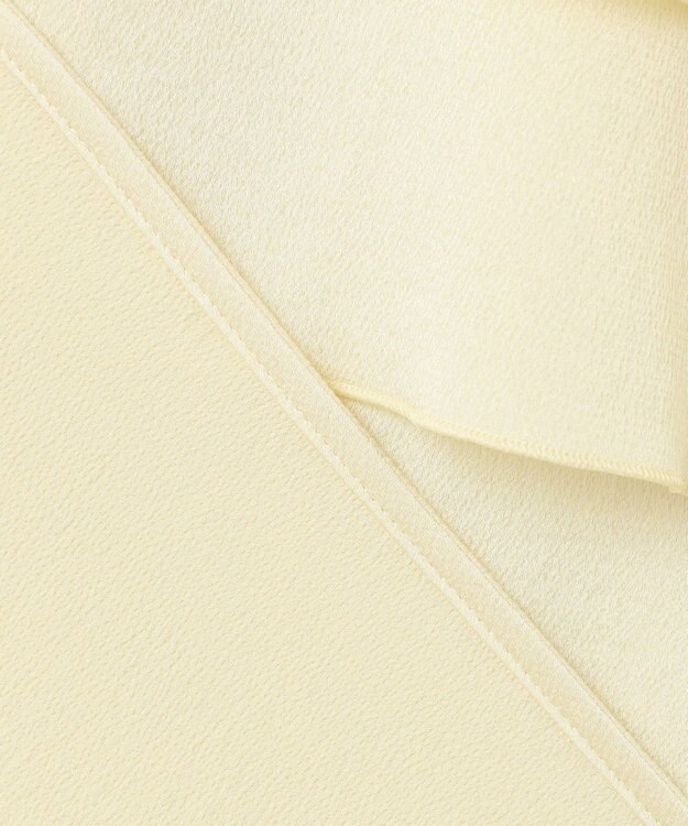 J.PRESS LADIES 【洗える】ヴィンテージWAVE ブラウス イエロー系