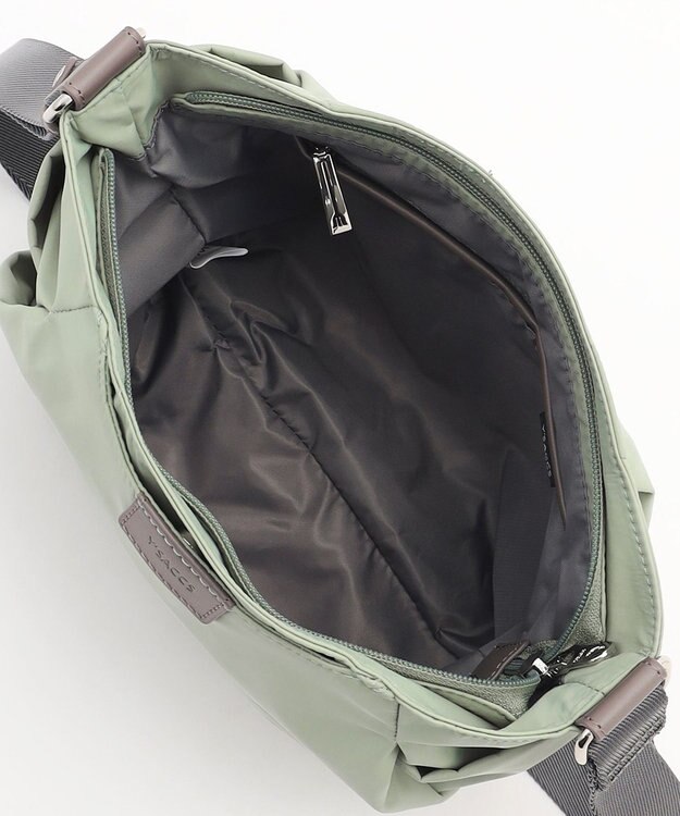 Y'SACCS 【ナイロンタフタ】トラベルショルダー mini ライトグリーン