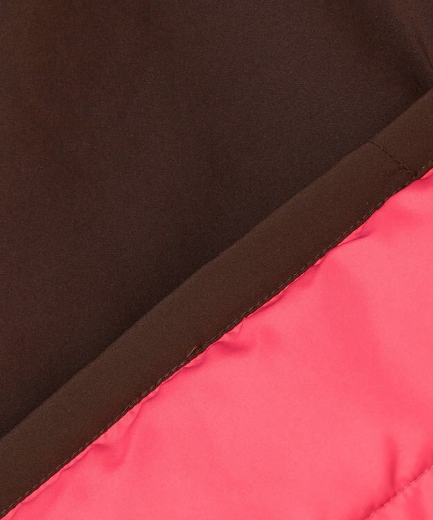 PW CIRCULUS 【撥水加工 / ストレッチ】【WOMEN】デタッチャブルキルティング中綿ブルゾン ゴルフウェア レディース ダークブラウン系