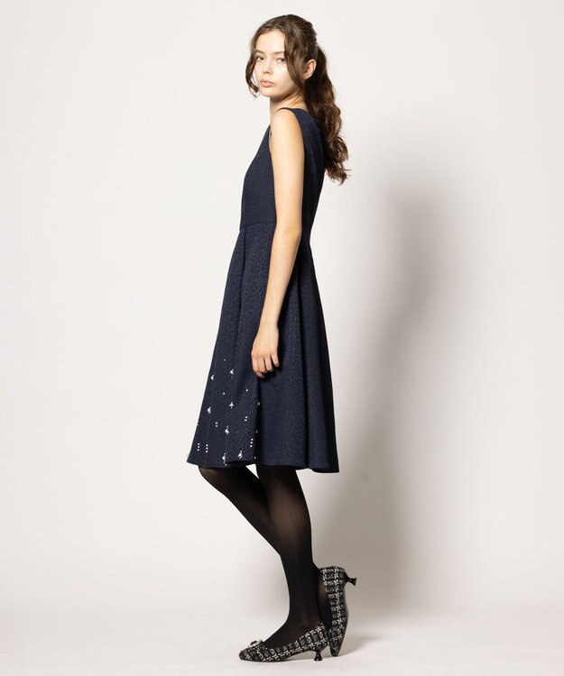 TOCCA 【00サイズ・WEB限定カラーあり】SNOW STORM ドレス [WEB限定[ネイビー系