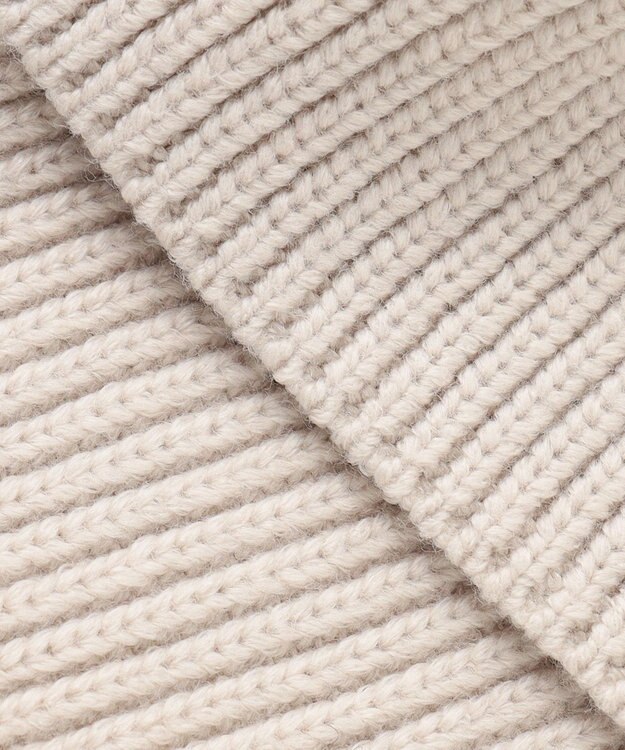 23区 【洗える】コットンリリー モックネックニットベスト ライトグレー系