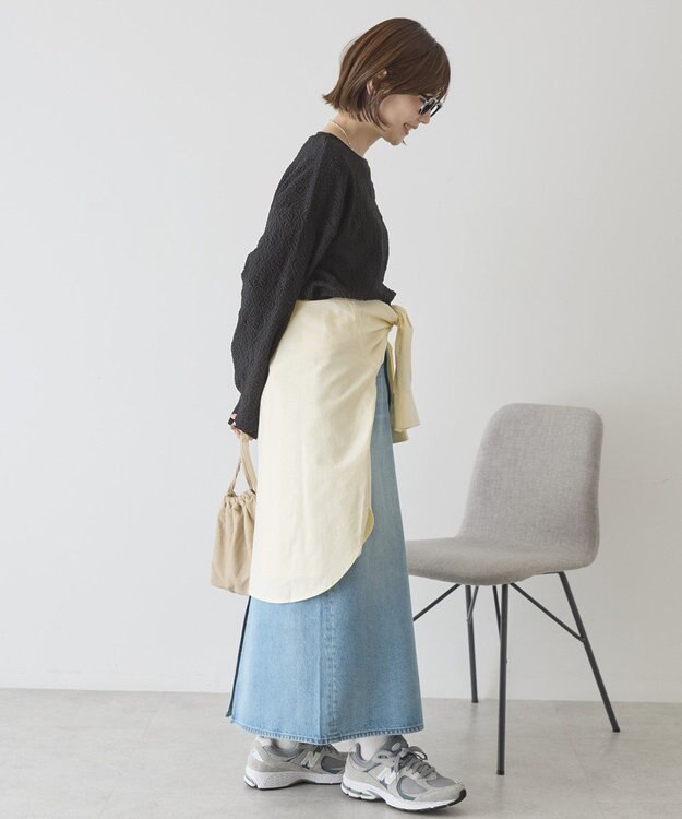 AMERICAN HOLIC 総レースプルオーバー Black