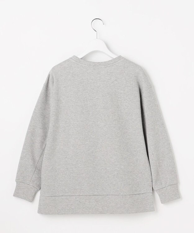 J.PRESS LADIES S ラメ裏毛 カットソー グレー系